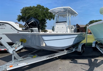 2025 Kencraft Bay Rider Skiff 2260 FS Glacier Mist  Boat